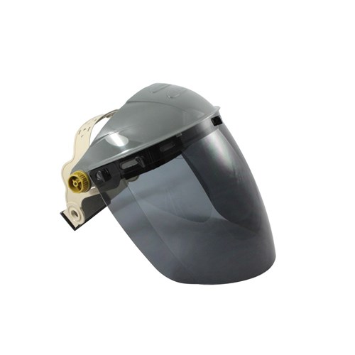 FACE SHIELD COMPLETE WITH SMOKE LENS 